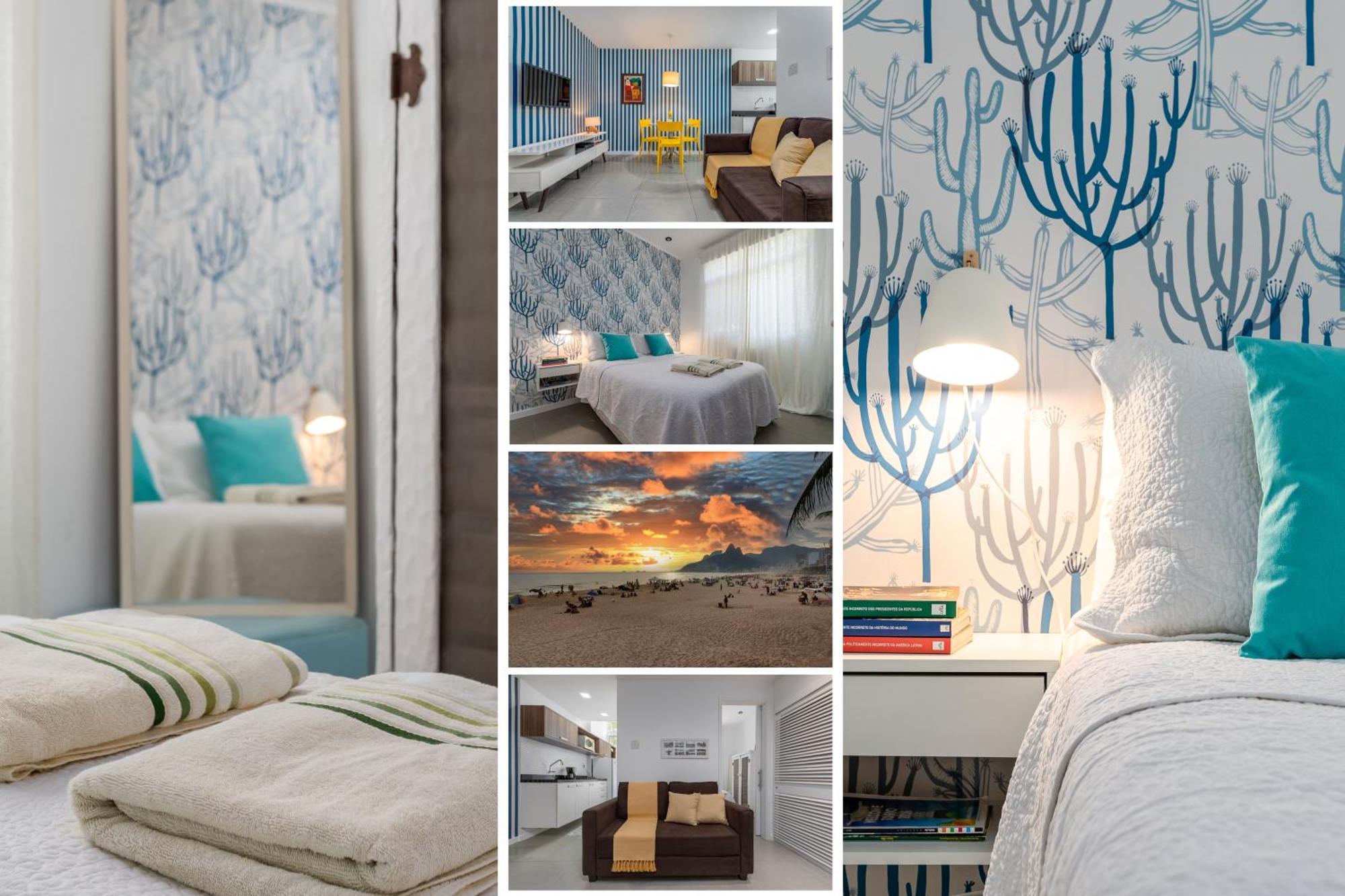 Concept Studio A 200M Praia De Ipanema E 500M Praia Copacabana - Portaria 24H, Cozinha Completa, Ar Condicionado, Smartv E Wi-Fi 35Mbps リオデジャネイロ エクステリア 写真